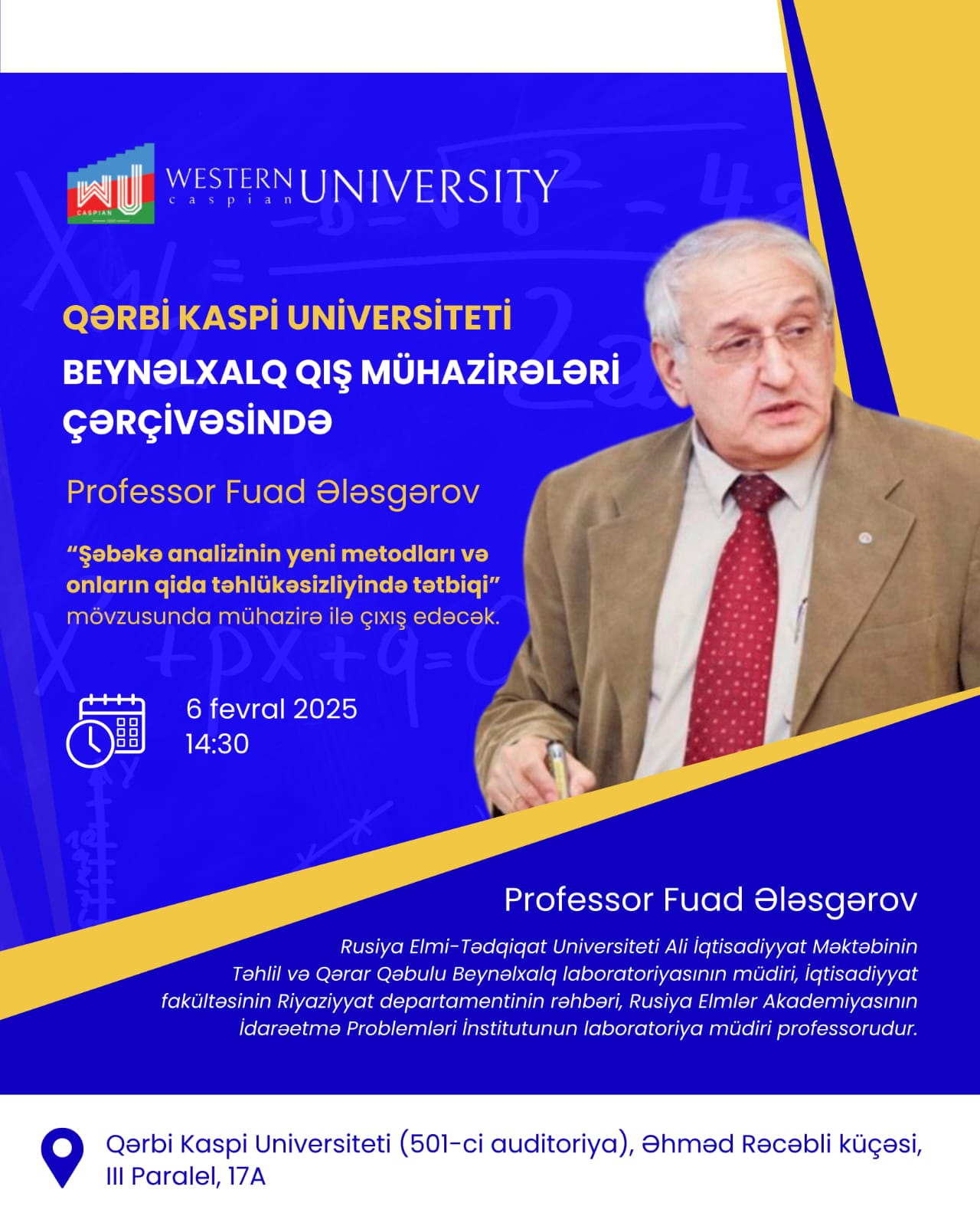 Westren Caspian University